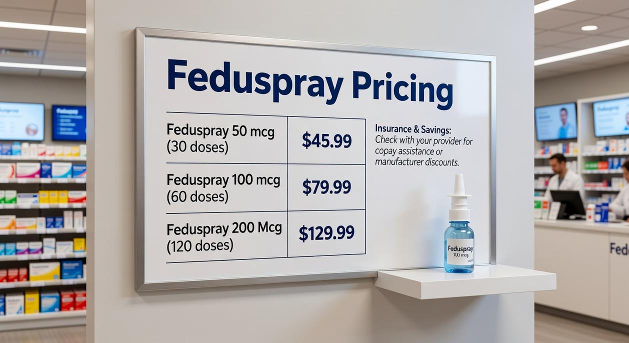 feduspray pricing
