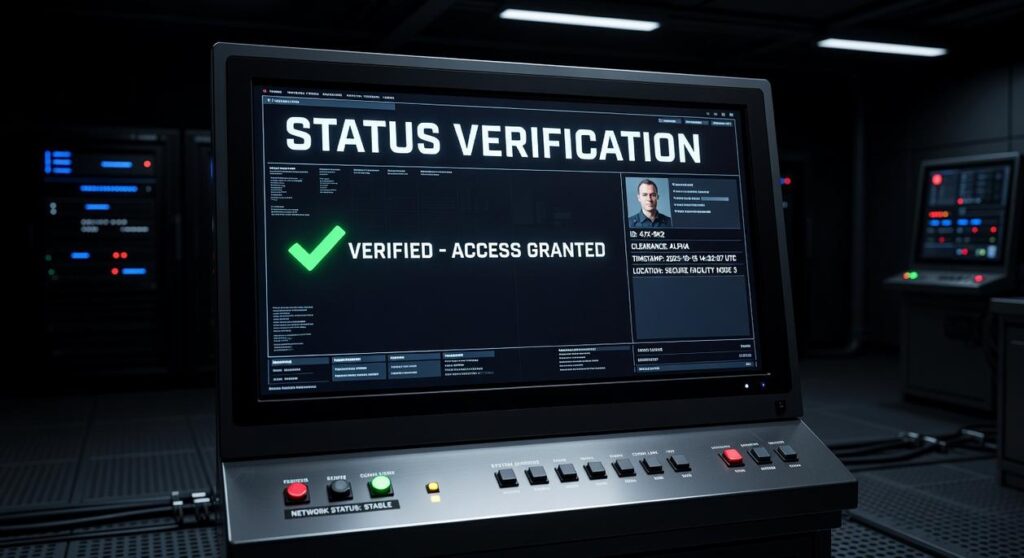 Status Verification