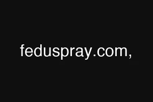feduspray.com,
