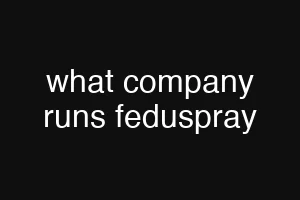 what company runs feduspray